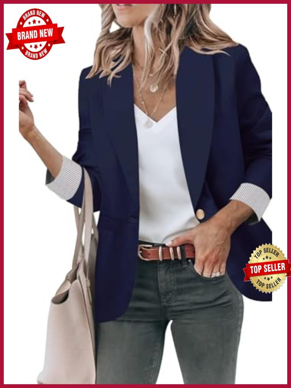 Women's Blazer Jacket Shawl Collar Long Sleeve Business Casual Work Office